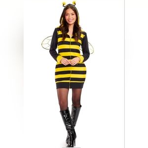 NWT! Tipsy Elves, Queen Bee Costume Dress, Size Med, MSRP $69.95
